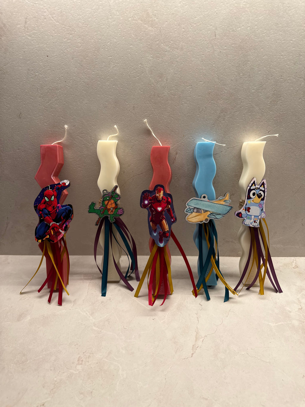 Wooden Figures Lampades