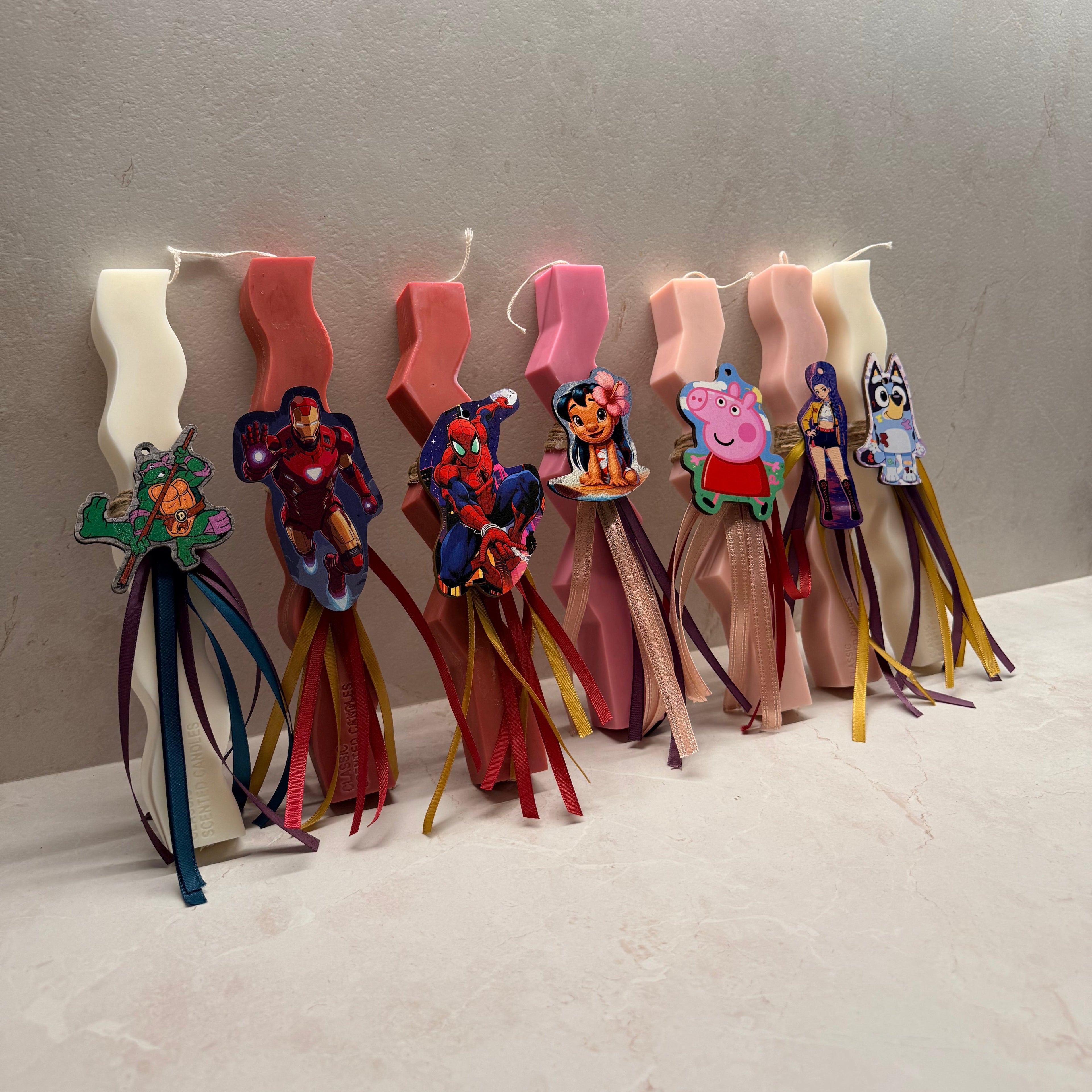Wooden Figures Lampades