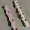 Wavy Candle / Zig-Zag with Cherries or Clouds