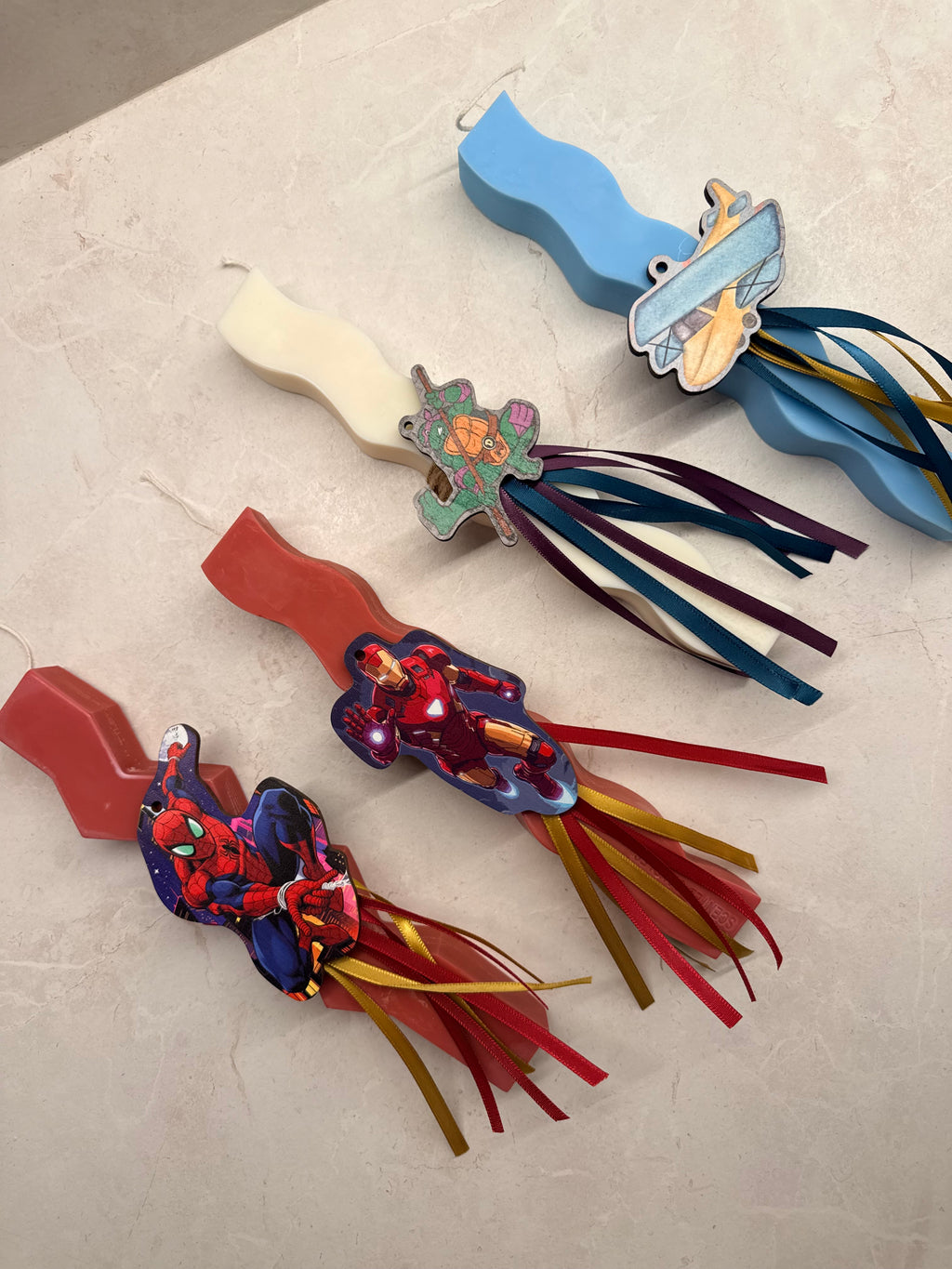 Wooden Figures Lampades