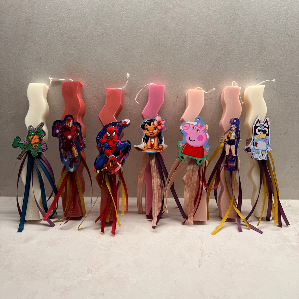 Wooden Figures Lampades