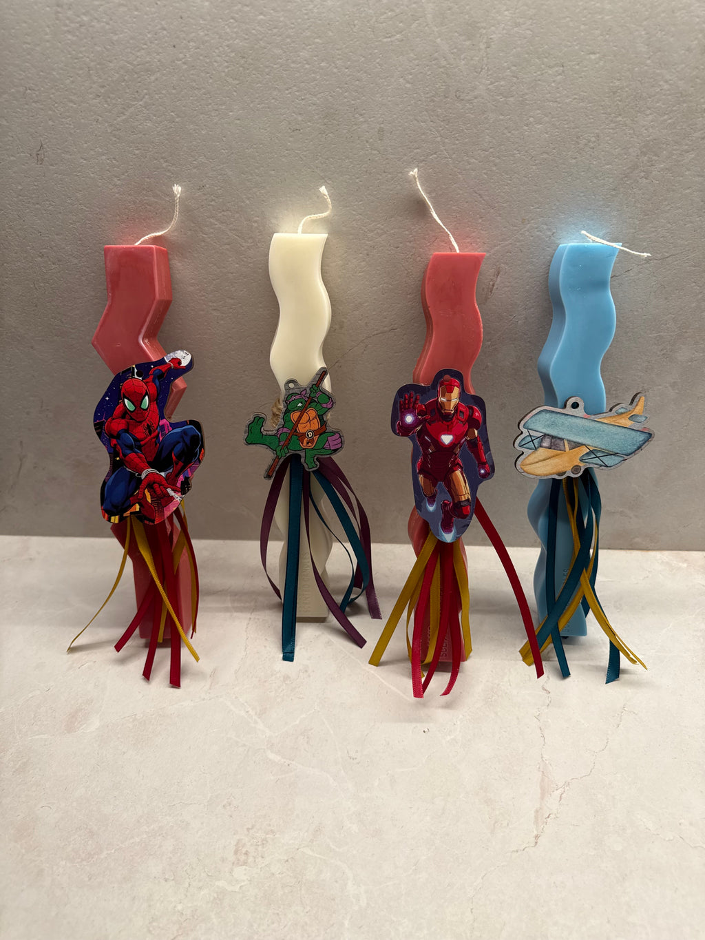 Wooden Figures Lampades