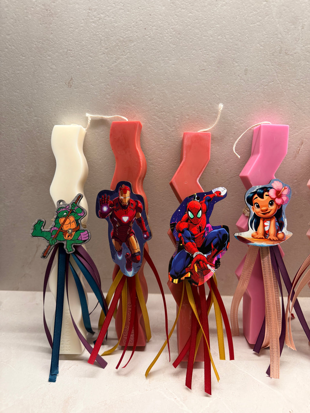 Wooden Figures Lampades