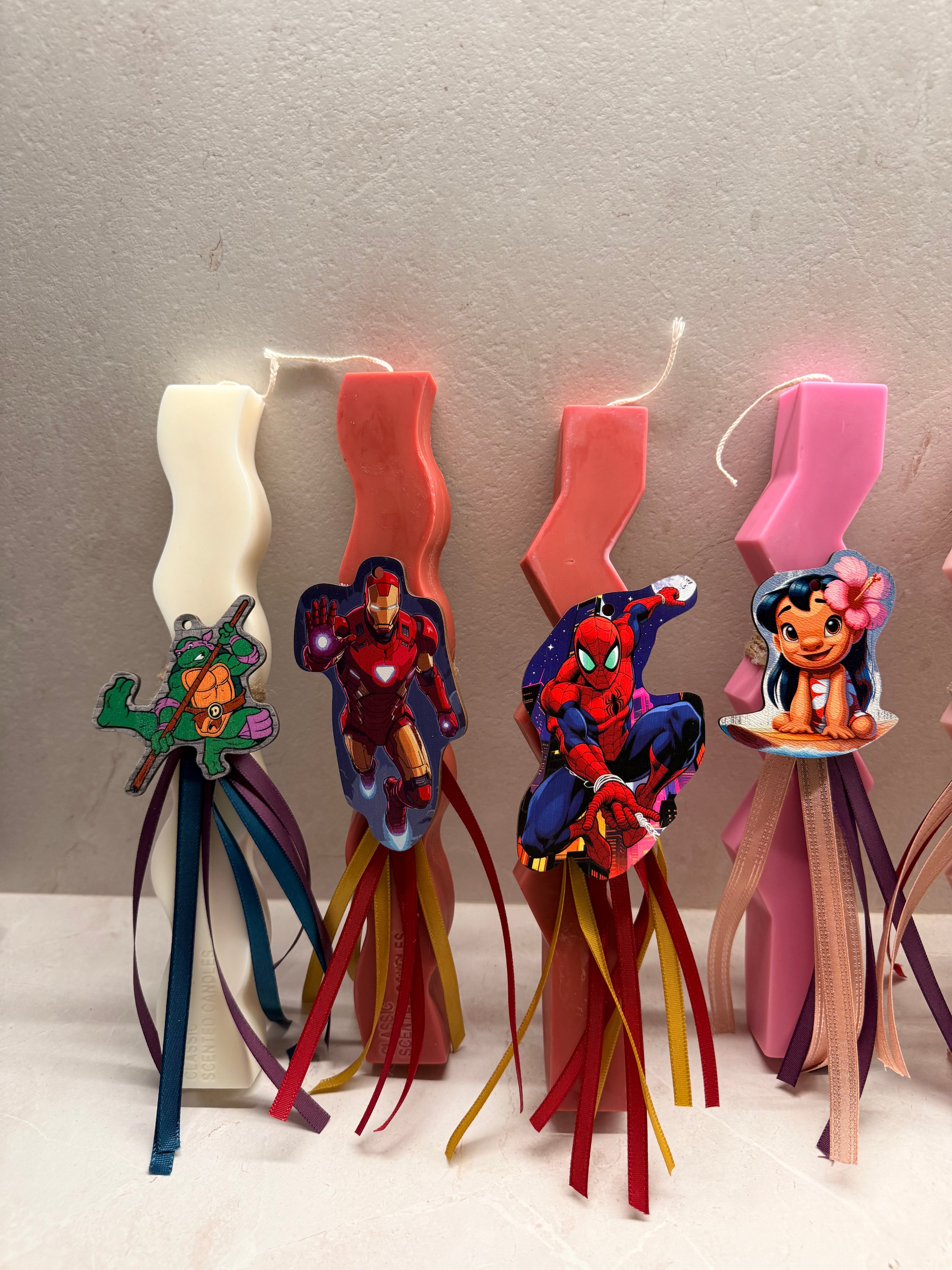 Wooden Figures Lampades