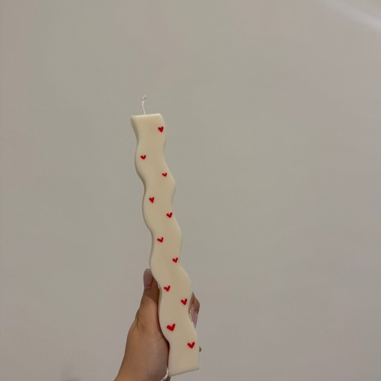 Wavy Painted Candle (Lampades)